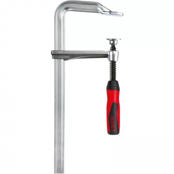 Morsetto a vite a F BESSEY GZ30-2K 30 cm nero rosso acciaio inox