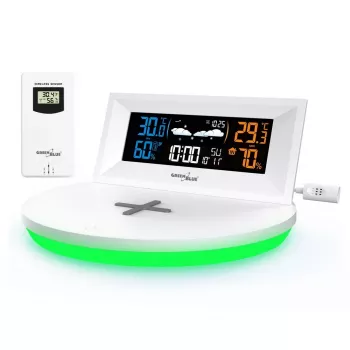 Stazione meteo wireless con Qi GB213