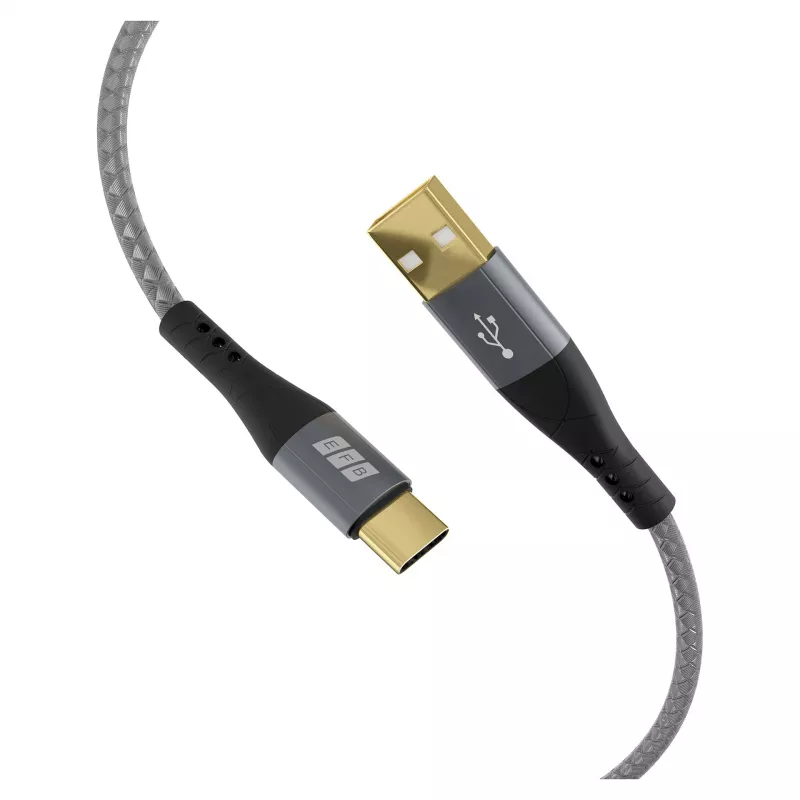 EFB Elektronik Cavo USB-A a USB-C 60W QC 3A - Cavo - Digitale/Dati (USB-AC-00001)