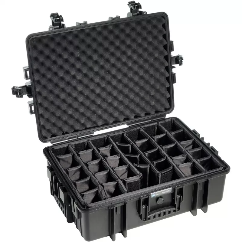 B&W Cases RPD/6500 inserto divisorio in schiuma