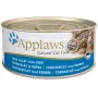APPLAWS filetto di tonno con granchio in brodo – cibo umido per gatti – 70g