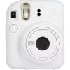Fotocamera istantanea Fujifilm Instax Mini 12 bianca — stampe 86×54 mm, lunghezza focale 60 mm, batteria AA
