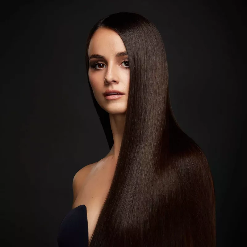Piastra per capelli Revamp ST-1850BK-EU con funzione lucentezza agli ioni, nero