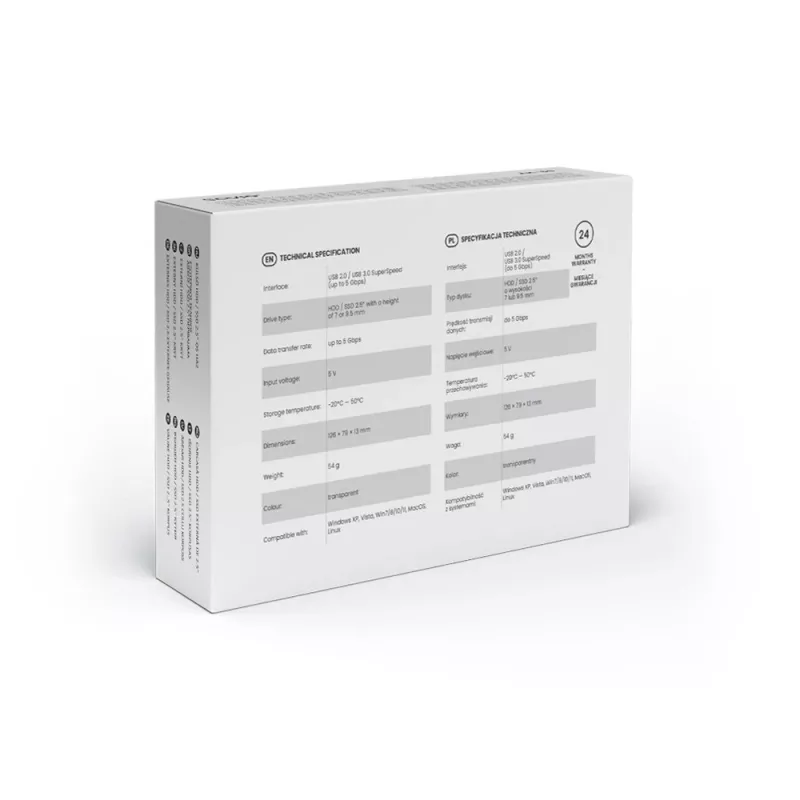 Case per HDD/SSD Savio AK-66