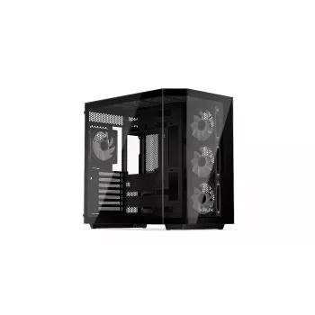Case tower per PC KRUX Empero KRXD010, ATX, nero – supporta GPU fino a 420 mm, dissipatore CPU fino a 155 mm, 2 alloggiamenti da 3,5
