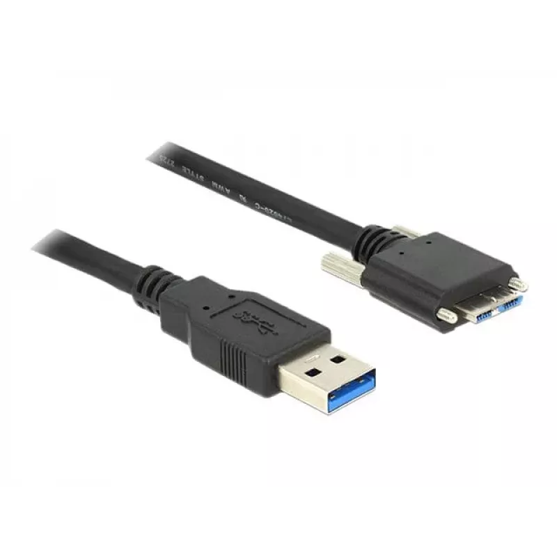 Cavo USB DeLOCK 83599 USB 3.2 Gen 1 3 m USB A Micro-USB B nero