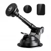 Supporto per cellulare Tellur MUM Magnetic ventosa regolabile nero — supporto magnetico regolabile per cellulare