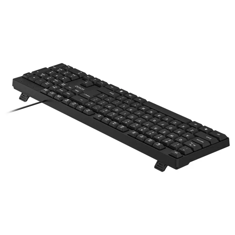 Savio KB-01 Tastiera Home/Office USB QWERTY US inglese nero