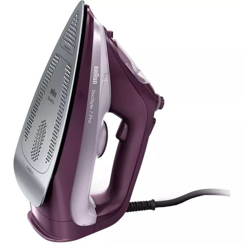 Braun TexStyle 7 Pro SI 7181 VI ferro da stiro ferro da stiro a vapore suola EloxalPlus 3100 W viola