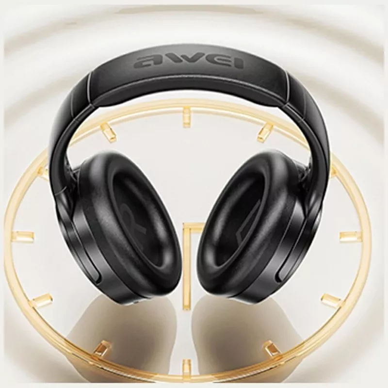 Cuffie Awei Bluetooth AT20 ANC ENC 6.0 — wireless, over-ear con ANC ed ENC, Bluetooth 6.0