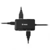 Yenkee YHB 4341BK hub USB 3.0 a 4 porte con ingresso di alimentazione Micro USB