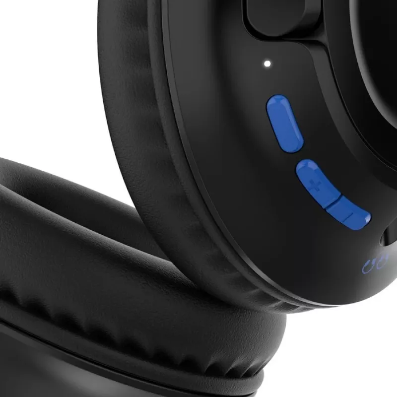 Belkin SoundForm Inspire - headset - over-ear - Bluetooth - senza fili, con filo - jack 3,5 mm - nero (AUD006BTBLK)