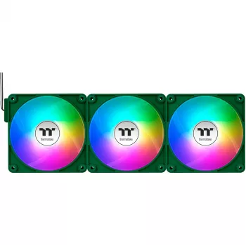 Ventole Thermaltake CT140 EX ARGB Sync 14 cm verde 3 pezzi 500-1800 U/min