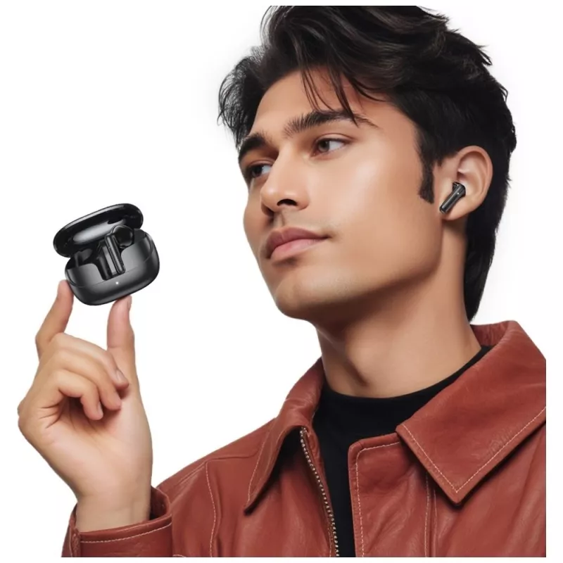 Cuffie stereo Bluetooth Usams IF27 TWS nere