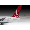 Modellino aereo in plastica REVELL Airbus A350-900 Turkish Airlines scala 1/144