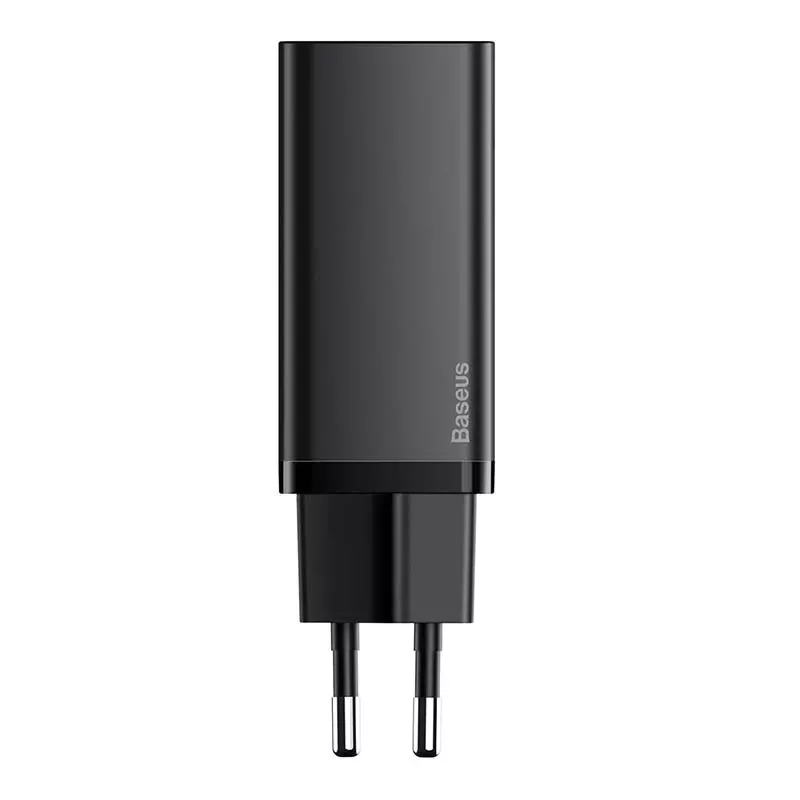 Baseus CCGAN2L-B01 caricabatterie per dispositivi mobili universale nero AC ricarica rapida per interni