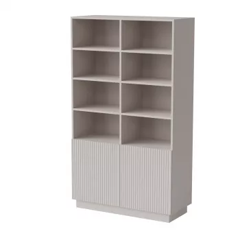 Armadio contenitore Cama Meble LIVERTI libreria 100×420×1705 mm cashmere