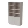 Armadio contenitore Cama Meble LIVERTI libreria 100×420×1705 mm cashmere