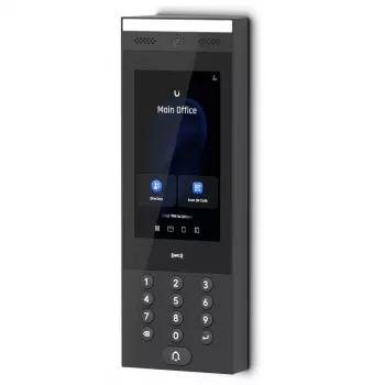 Supporto Ubiquiti UACC-Intercom-WM nero 122,5 mm di larghezza 324,8 mm di altezza