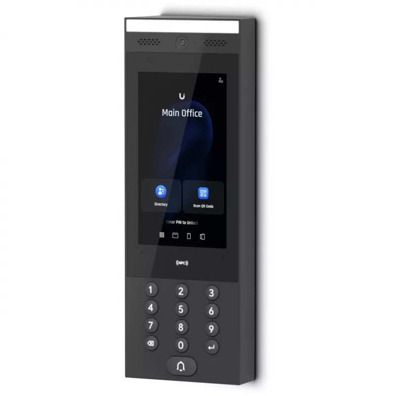 Supporto Ubiquiti UACC-Intercom-WM nero 122,5 mm di larghezza 324,8 mm di altezza