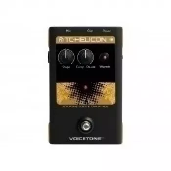Vocal Dynamizer TC-Helicon VoiceTone T1 — elaborazione vocale in tempo reale per uso live e in studio