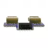 DeLOCK 9 poli 2,54 mm 2 x USB 2.0 1 x 9 poli 2,54 mm nero blu argento