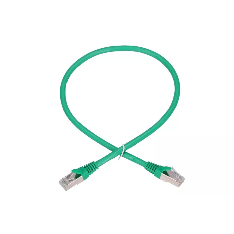Cavo di rete Extralink LAN patch cable Cat.6 FTP RJ-45 Cat6 0,5 m verde