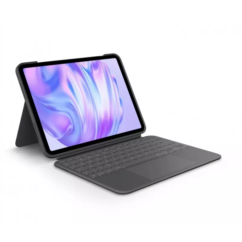 Tastiera Logitech Combo Touch QWERTY US International trackpad graphite