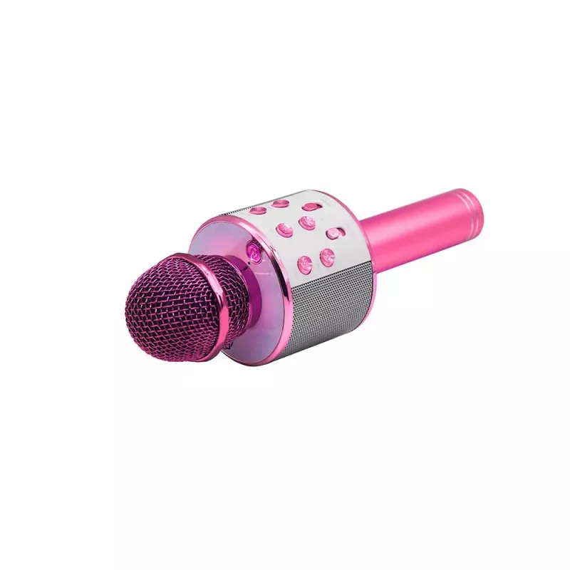 Microfono MANTA MIC11-PK rosa — con filo jack 3,5 mm, ricevitore leggero