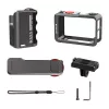 Custodia di protezione in metallo con impugnatura Puluz per DJI Osmo Action 5 Pro / Action 4 / Action 3