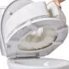 Sedile WC rialzato morbido, 5 cm