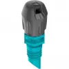 Gocciolatore Gardena 13318-20 montaggio a fine linea plastica nero