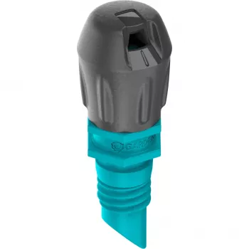 Gocciolatore Gardena 13318-20 montaggio a fine linea plastica nero