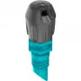 Gocciolatore Gardena 13318-20 montaggio a fine linea plastica nero