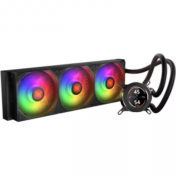 HydroGlance 360 LCD, raffreddamento a liquido nero