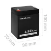 Qoltec 53033 batteria AGM 12 V 4,5 Ah, max 1,35 A, senza manutenzione