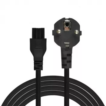 Cavo di alimentazione Savio IEC 60320 C5 CEE 7/7 3 m nero connettore femmina C5 tipo C