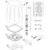 Antenna omnidirezionale Teltonika PR1IC970 0,617-4,3 GHz Wi-Fi