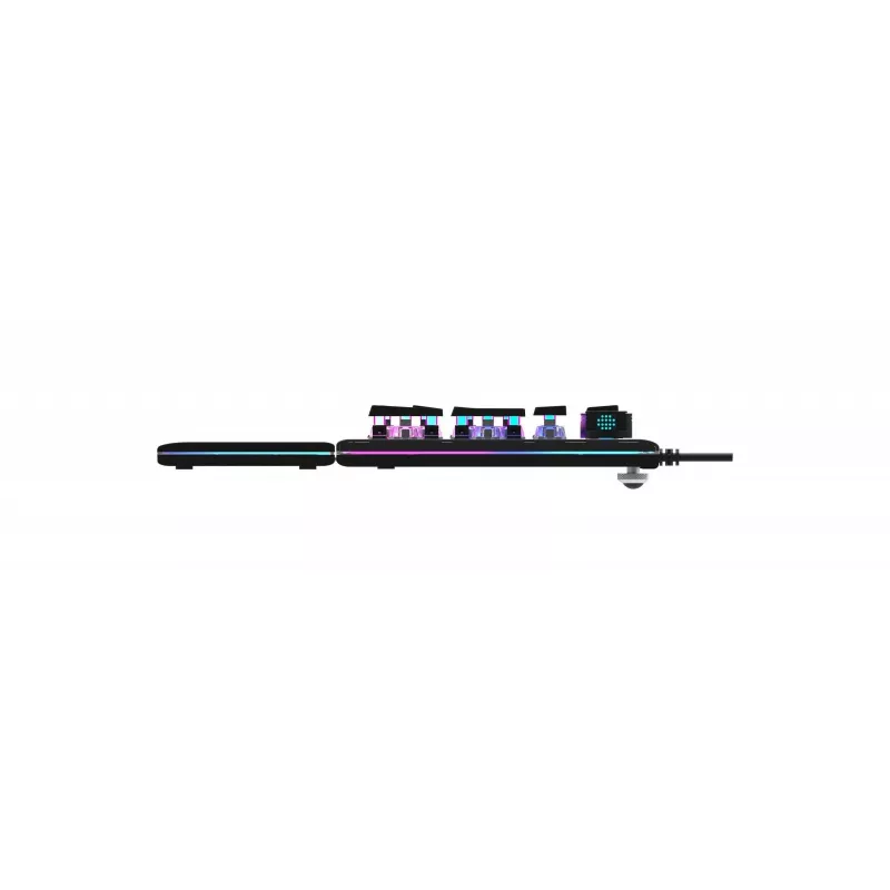 iBox Aurora K-5 Tastiera USB QWERTY argento