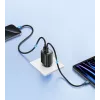 Caricabatterie rapido GaN USB e USB-C 30W usams CC229 bianco — indicatore LED, design compatto