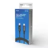 Savio CL-174 cavo USB-C - USB-C, 100 W, Power Delivery/Quick Charge, display digitale, 1 m, verde