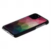 Custodia protettiva per smartphone iKins per iPhone 11 Pro con design fiori d'acqua, nero