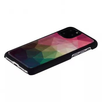 Custodia protettiva per smartphone iKins per iPhone 11 Pro con design fiori d'acqua, nero