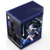 Case per computer HYTE Y70 Hoshimachi Suisei blu vetro temperato — case mid-tower ATX con pannelli in vetro temperato
