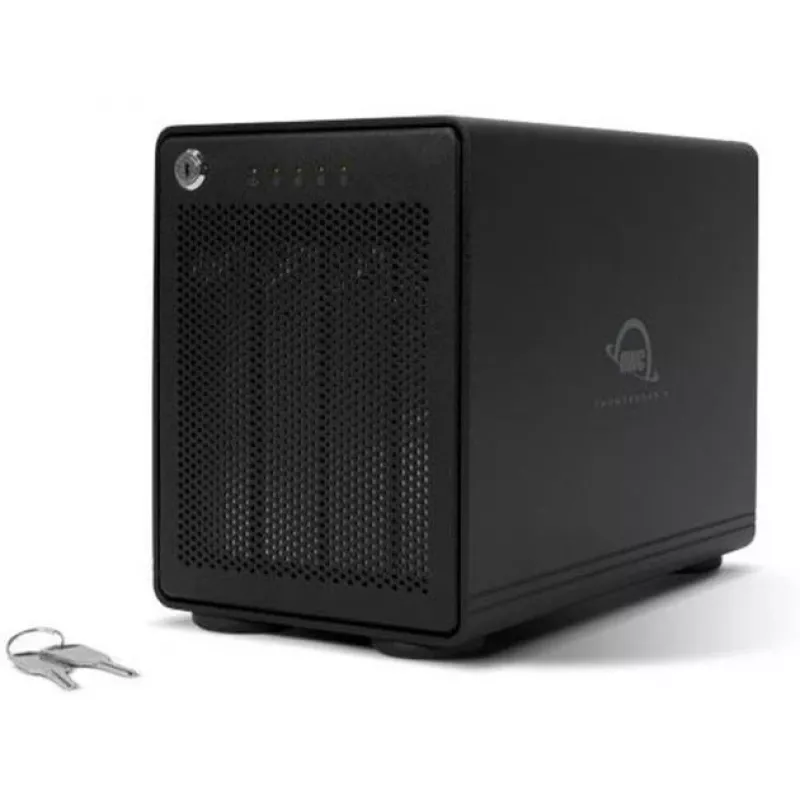ThunderBay 4 (nero, box esterno per unità Thunderbolt 3 a 4 vani)