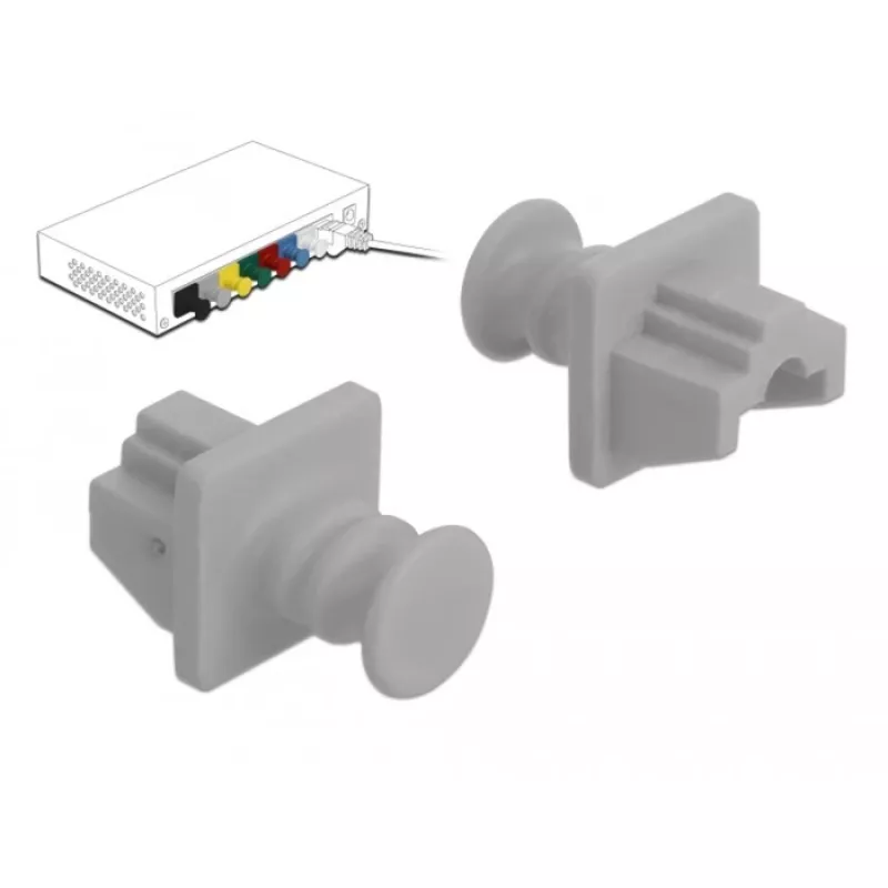 Tappo antipolvere DeLOCK 86508 RJ-45 10 pz.
