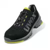 Scarpe antinfortunistiche Uvex 85438 unisex adulto nero lime poliuretano microvelluto