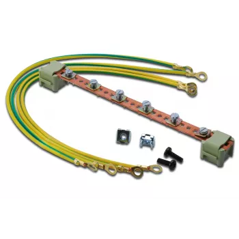 Barra di equipotenziale Digitus DN-19 EARTH 220 mm