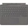 Tastiera Microsoft Surface Pro QWERTZ tedesco con alloggiamento penna platino
