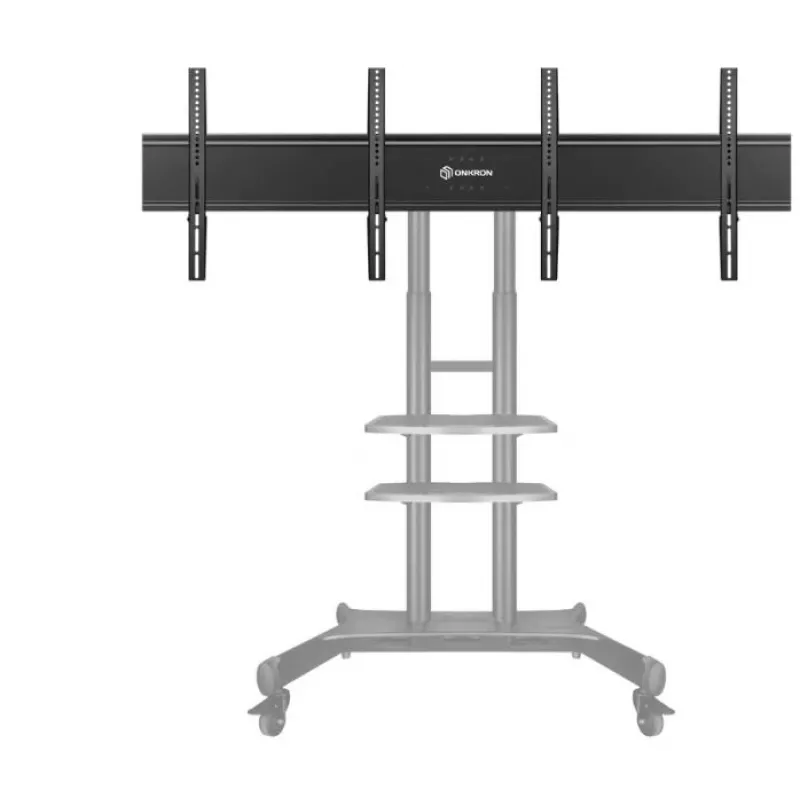Accessorio per TV ONKRON ADV1881-B supporto a doppio pannello VESA regolabile in altezza compatibile con VESA 75x75 e 100x100
